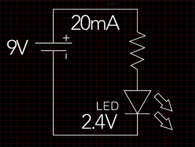 Select a Resistor for an LED