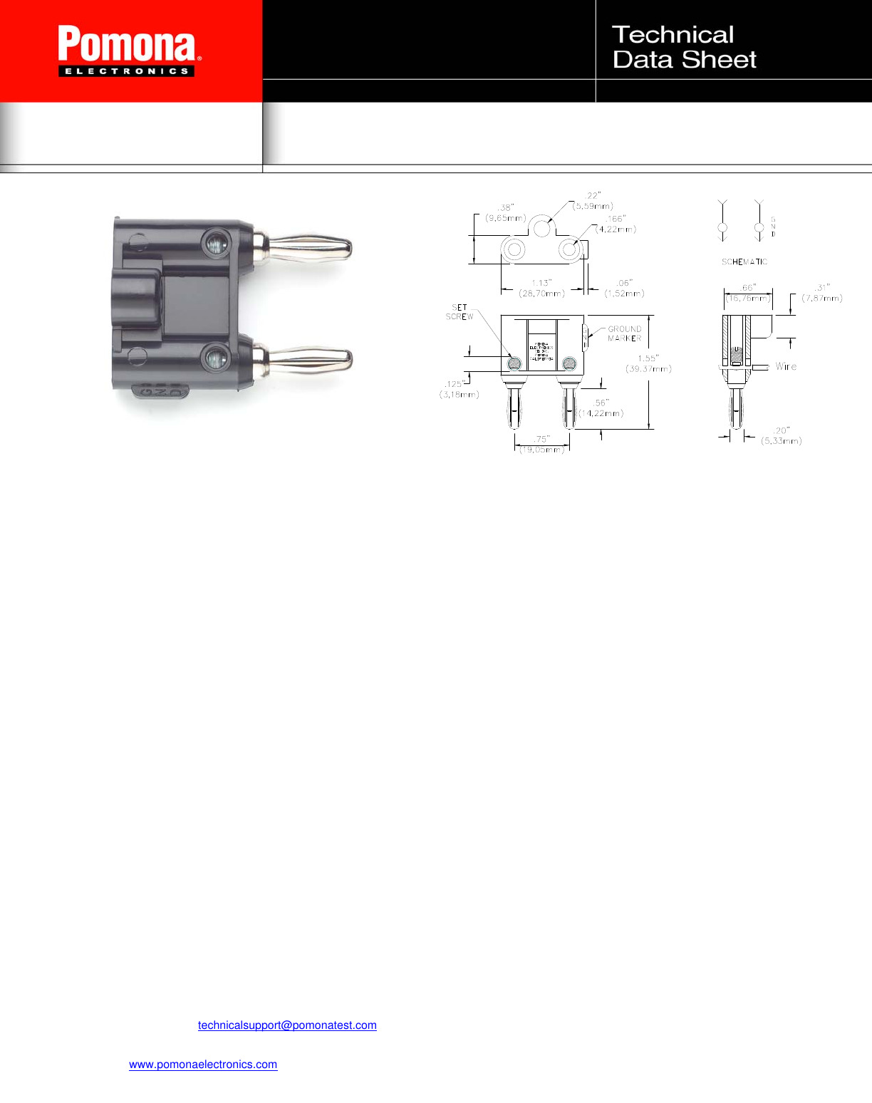 4892/98/MDP Series Datasheet by Pomona Electronics DigiKey Electronics