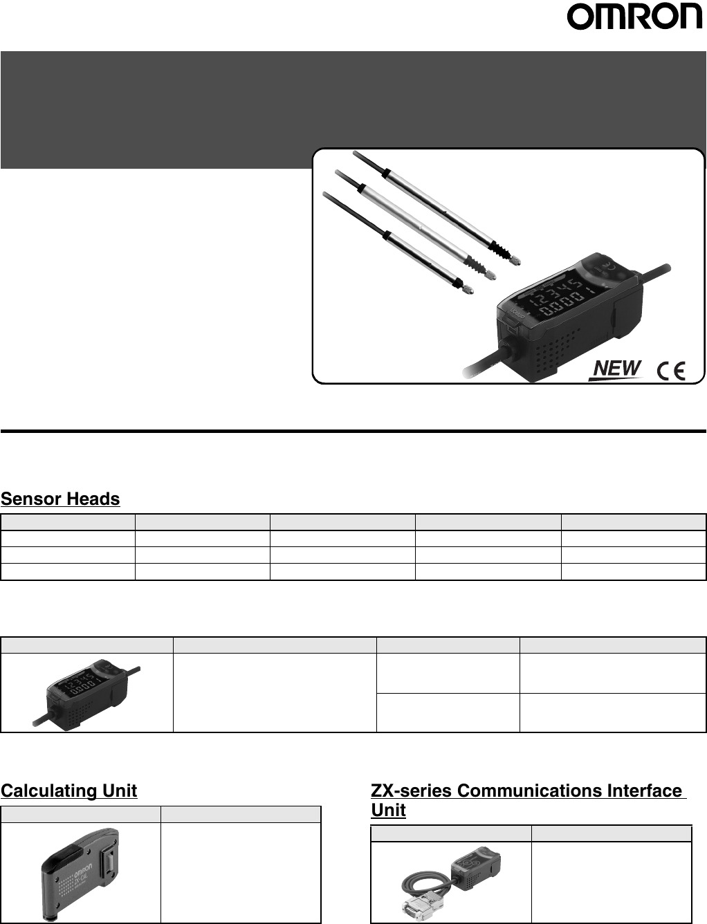 ZX Series (ZX-T) Datasheet by Omron Automation and Safety | Digi